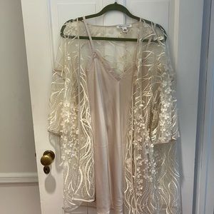 Rya Collection Beautiful Robe and Slip
